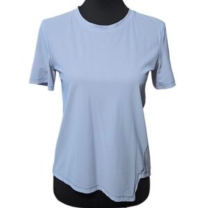 Lululemon Athletica Soft Blue Short Sleeve Tee Size M